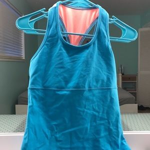 blue ivivva tank top